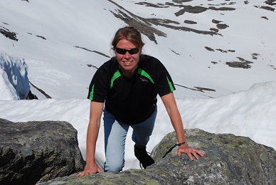 Marianne på Romsdalseggen